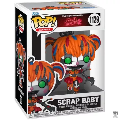 Figurine Funko POP Scrap Baby (Five Nights at Freddy's : Help Wanted 2)