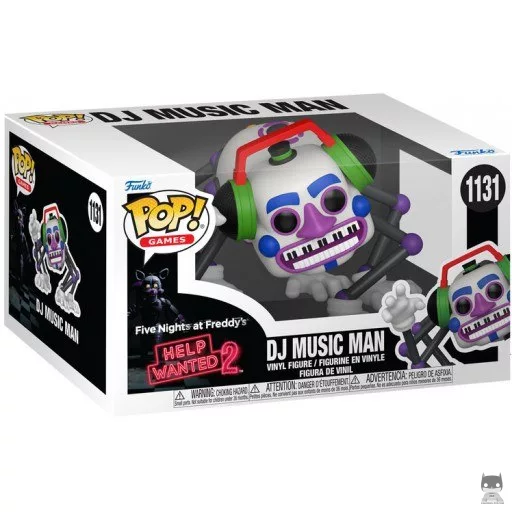 Figurine Funko POP DJ Music Man (Five Nights at Freddy's : Help Wanted 2)