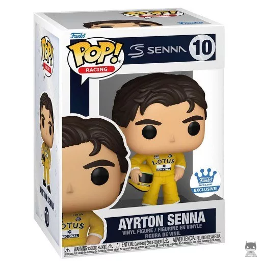 Figurine Funko POP Ayrton Senna (Lotus Racing Suit) (Funko Shop)