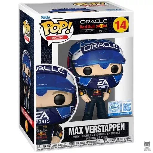Figurine Funko POP Max Verstappen avec Casque USA (Formula 1)