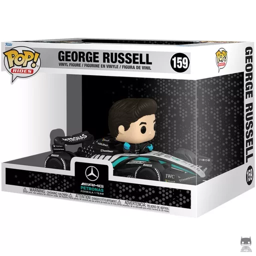Figurine Funko POP George Russell avec Mercedes-AMG F1 (Pop! Vinyl)