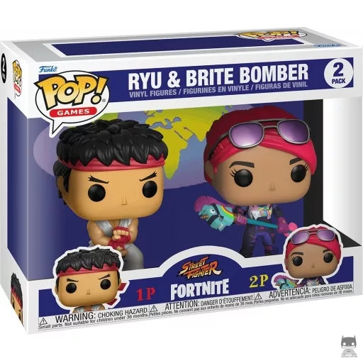 Figurine Funko POP Ryu & Brite Bomber (Pop! Vinyl)