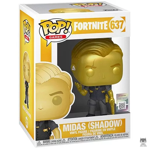 Figurine Funko POP Midas (Ombre) (Or) (Fortnite)