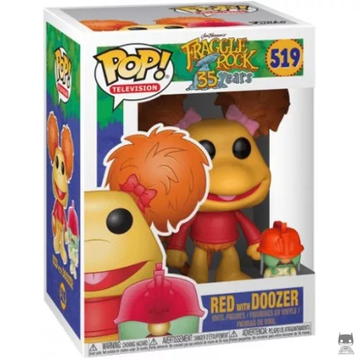 Figurine Funko POP Red (avec Doozer) (Fraggle Rock)