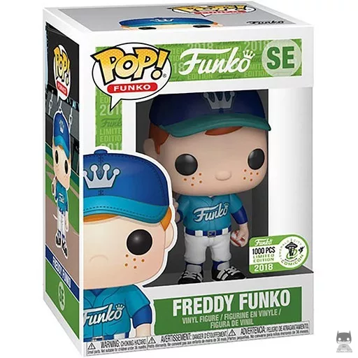 Figurine Funko POP Freddy Funko (Baseball) (Bleu ciel) (Freddy Funko)
