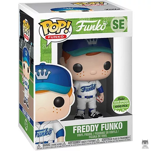 Figurine Funko POP Freddy Funko (Baseball) (White) (Pop! Vinyl)