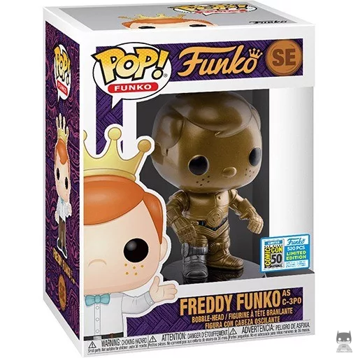 Figurine Funko POP Freddy Funko en C-3PO (Freddy Funko)