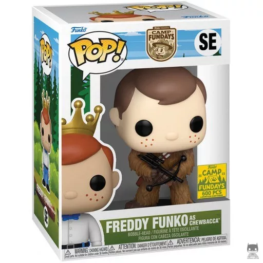 Figurine Funko POP Freddy Funko en Chewbacca (Exclusive)