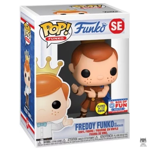Figurine Funko POP Freddy Funko en Hercules (Glow in the Dark) (Glow in the Dark)