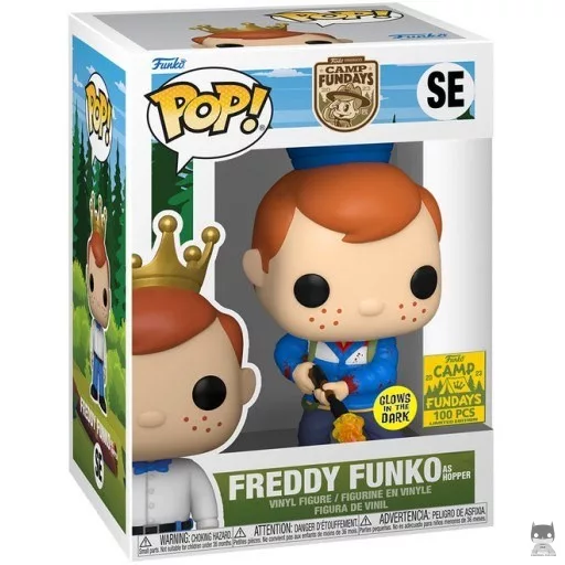 Figurine Funko POP Freddy Funko en Hopper (Glow in the Dark) (Glow in the Dark)
