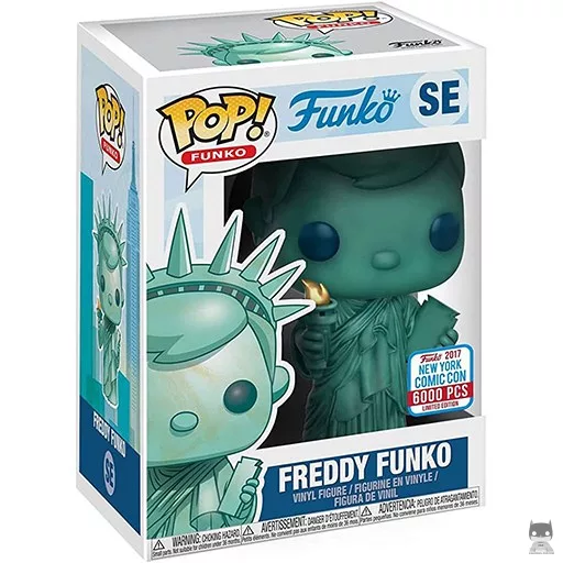 Figurine Funko POP Freddy Funko en Statue of Liberty (Freddy Funko)