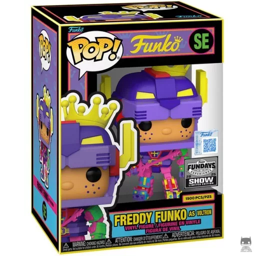 Figurine Funko POP Freddy Funko en Voltron (Black Light) (Freddy Funko)