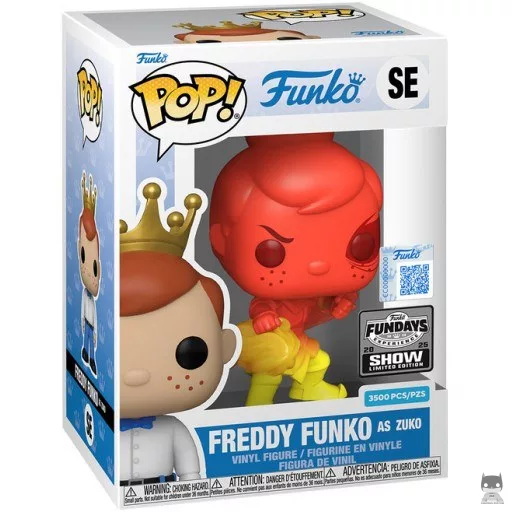 Figurine Funko POP Freddy Funko en Zuko (Maîtrise Du Feu) (Freddy Funko)