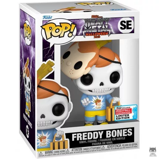 Figurine Funko POP Freddy Squelette (Heavy Metal) (Freddy Funko)