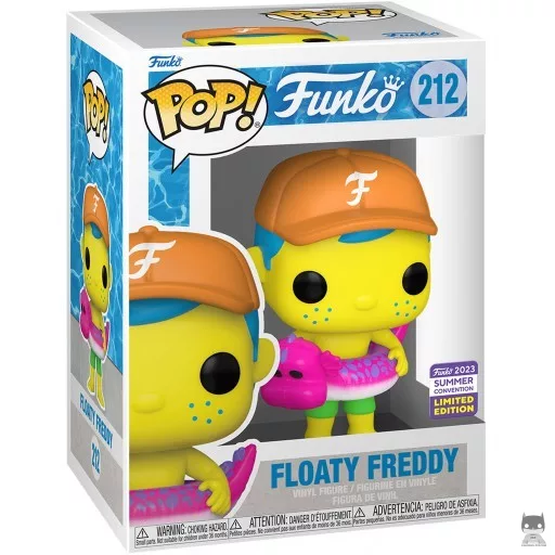 Figurine Funko POP Freddy Funko avec Bouée (Black Light) (Freddy Funko)