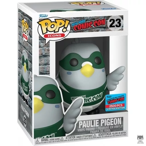 Figurine Funko POP Paulie Pigeon (NYCC Convention d'Automne 2021) (Freddy Funko)