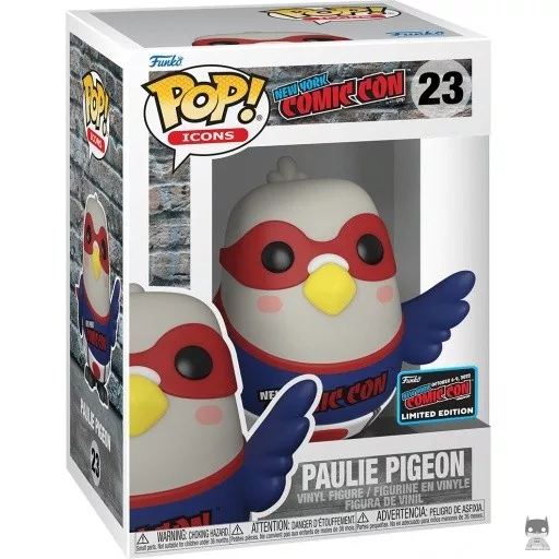 Figurine Funko POP Paulie Pigeon (NYCC Convention d'Automne 2022) (Freddy Funko)