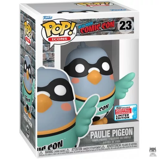 Figurine Funko POP Paulie Pigeon (NYCC Convention d'Automne 2023) (Exclusive)