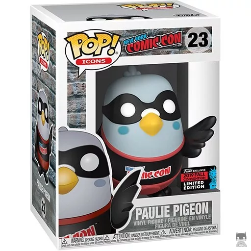 Figurine Funko POP Pigeon Paulie (Noir) (Paulie Pigeon)