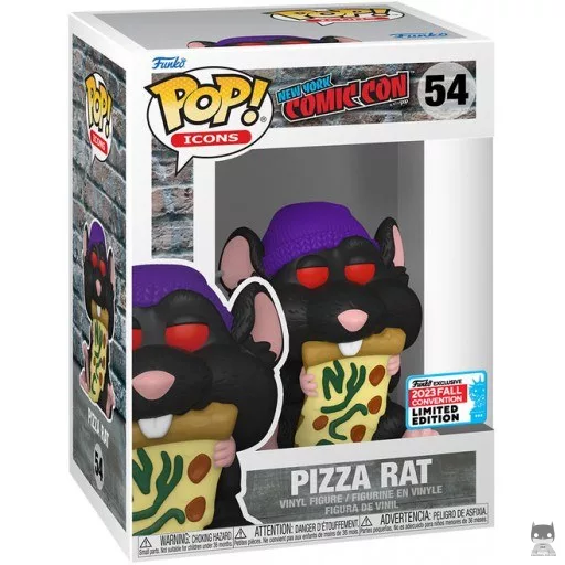 Figurine Funko POP Pizza Rat (NYCC Convention d'Automne 2023) (Freddy Funko)