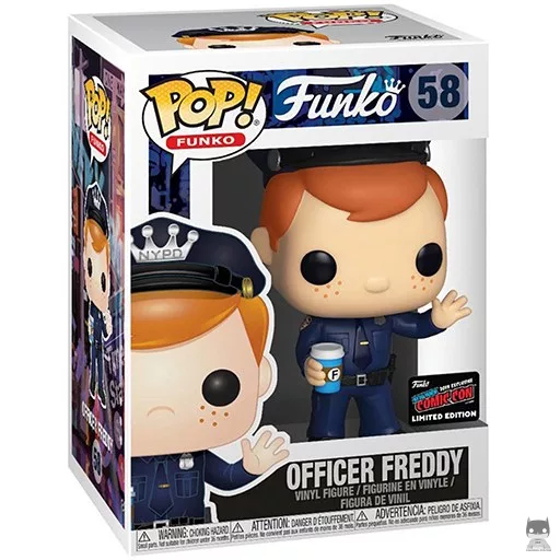 Figurine Funko POP Officier Freddy (Freddy Funko)