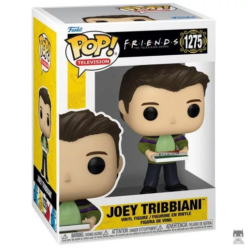 Figurine Funko POP Joey Tribbiani avec Pizza (Friends)