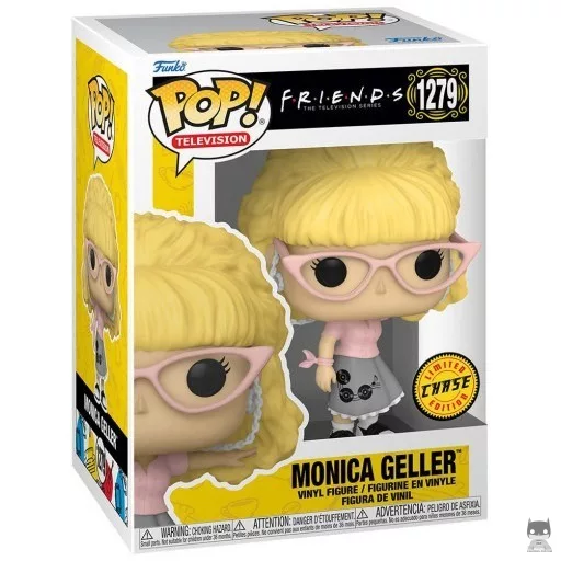 Figurine Funko POP Monica Geller Serveuse Rétro (Chase) (Friends)