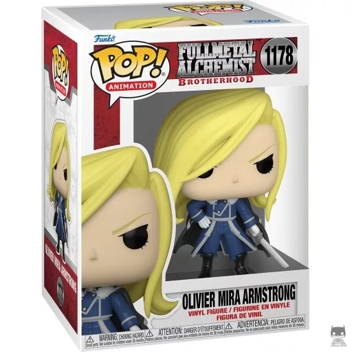 Figurine Funko POP Olivier Milla Armstrong (Fullmetal Alchemist: Brotherhood)