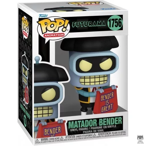 Figurine Funko POP Bender Matador (Futurama)