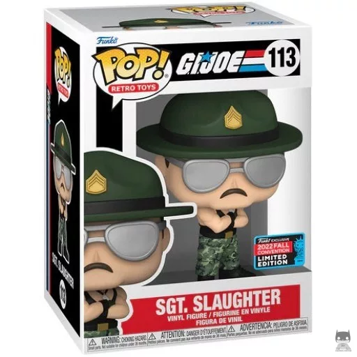 Figurine Funko POP Sergent Slaughter (G.I. Joe)
