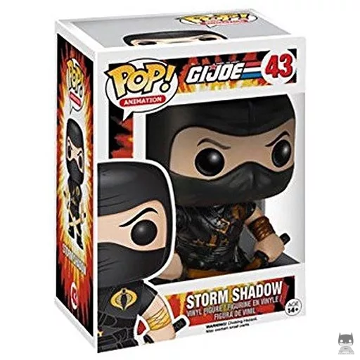 Figurine Funko POP Storm Shadow (Noir) (Pop! Vinyl)