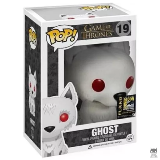 Figurine Funko POP Fantôme (Flocked) (Game of Thrones)