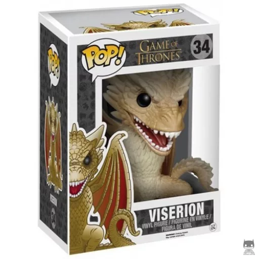 Figurine Funko POP Viserion (Supersized) (Viserion)