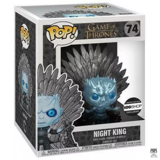 Figurine Funko POP Roi de la Nuit  (Trône de Fer) (Metallic) (Game of Thrones)