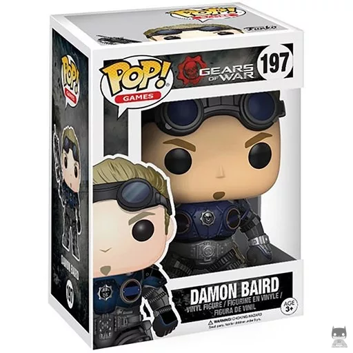 Figurine Funko POP Damon Baird (avec Armure) (Gears of War)
