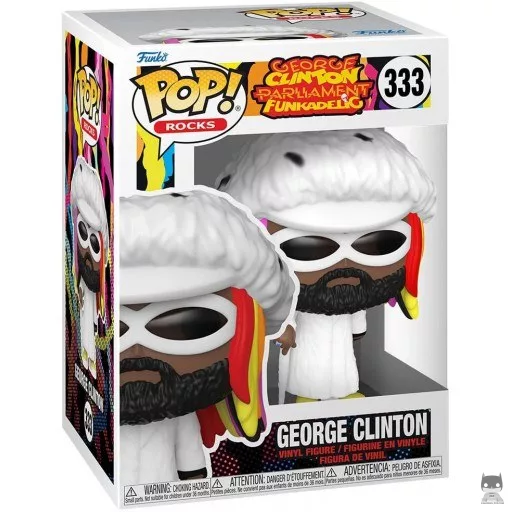 Figurine Funko POP George Clinton (George Clinton Parliament Funkadelic)