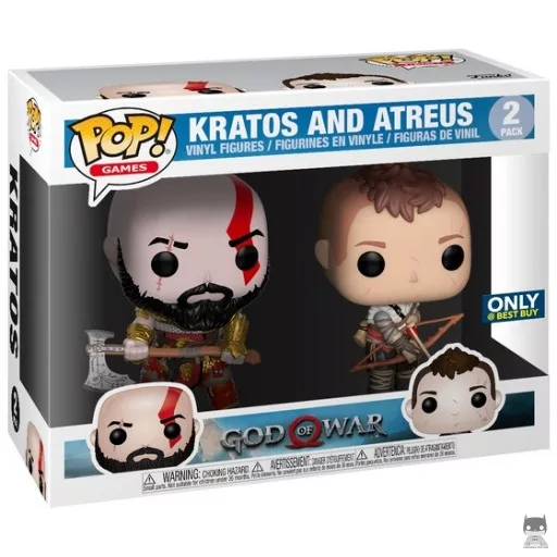 Figurine Funko POP Kratos & Atreus (God of War)
