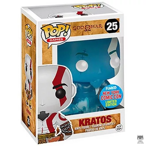 Figurine Funko POP Kratos (Bleu) (God of War)