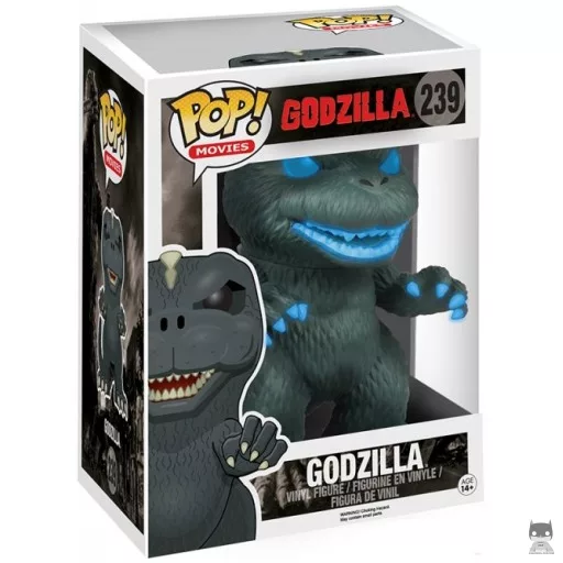 Figurine Funko POP Godzilla (Blue) (Supersized) (Glow in the Dark)