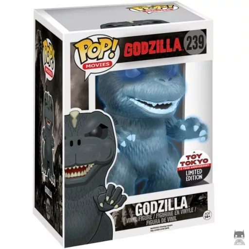 Figurine Funko POP Godzilla (Glow in the Dark) (Supersized) (Glow in the Dark)