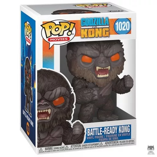 Figurine Funko POP Kong prêt au Combat (Godzilla vs. Kong)