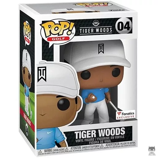 Figurine Funko POP Tiger Woods (Bleu) (Golf)