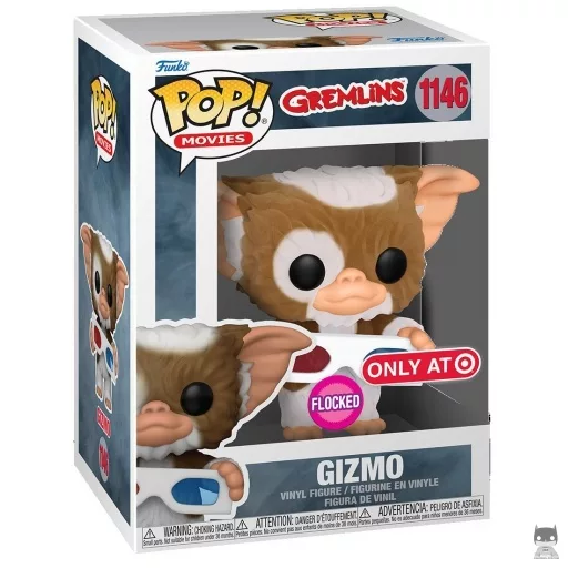Figurine Funko POP Gizmo avec lunettes 3D (Flocked) (Flocked)