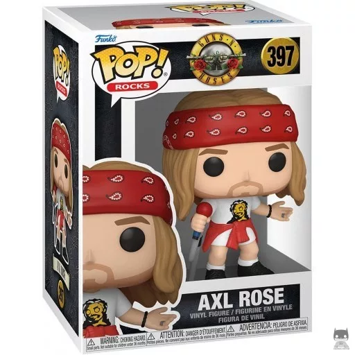 Figurine Funko POP Axl Rose (Guns N Roses)