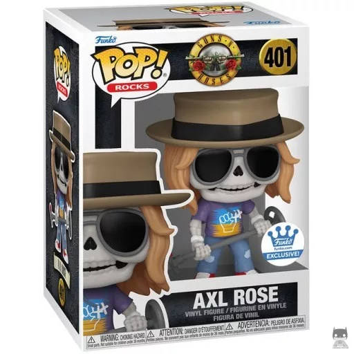 Figurine Funko POP Axl Rose (Squelette) (Guns N Roses)