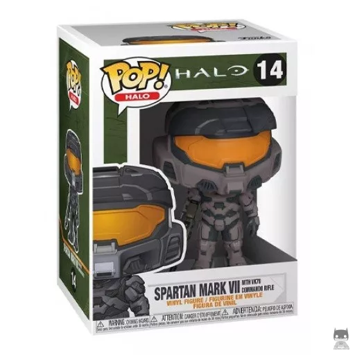 Figurine Funko POP Spartan Mark VII avec VK78 (Gris) (Halo)