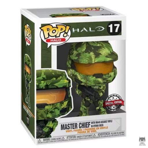 Figurine Funko POP Master Chief avec MA40 (Hydro Deco) (Exclusive)