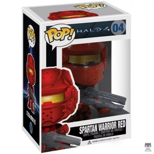 Figurine Funko POP Spartan Warrior (Rouge) (Halo)