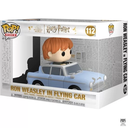 Figurine Funko POP Ron Weasley dans Voiture Volante (Harry Potter)