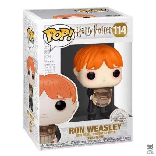 Figurine Funko POP Ron vomissant des limaces dans un sceau (Harry Potter)